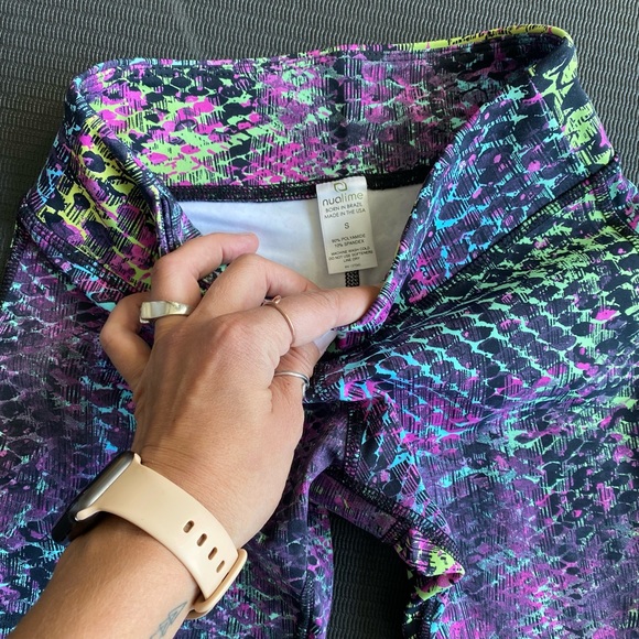 NUALIME 3/4 LEGGINGS - S - Picture 7 of 8